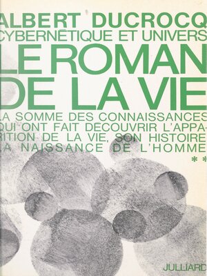 cover image of Cybernétique et univers (2)